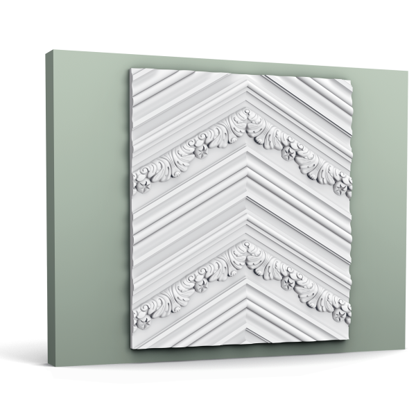 Стеновая панель 3D W130 CHEVRON д 2000 х в 400 х ш 20